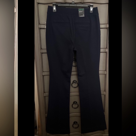 INC pull on flare pants hood buttons size 6 - Picture 5 of 16